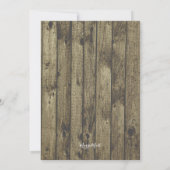 Invitation Fête des mariées des lumières Tropical Tiki (Dos)