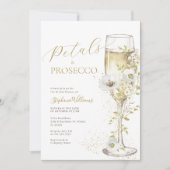 Invitation Fête des mariées des pétales et des Fleurs sauvage (Devant)