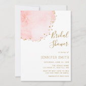 Invitation Fête des mariées des points de Parties scintillant (Devant)