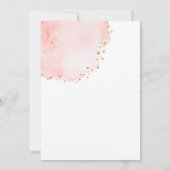 Invitation Fête des mariées des points de Parties scintillant (Dos)