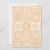 Invitation Fête des mariées d'été Squeeze Citrus Orange (Dos)