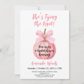 Invitation Fête des mariées d'Halloween avec design Citrouill (Devant)