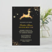 Invitation Fête des mariées d'hiver du caribou (Debout devant)