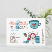 Invitation Fête des mariées d'HYGÈNE risquée ou toute invitat (Debout devant)