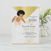 Invitation Fête des mariées d'or des femmes afro-américaines (Debout devant)