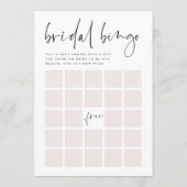 Invitation Fête des mariées double face Bingo & Purge Game Ca (Dos)