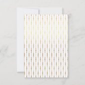 Invitation Fête des mariées Douce 16e Roses Roses Roses Roses (Dos)