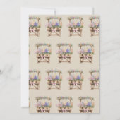 Invitation Fête des mariées du marché des agriculteurs frais (Dos)