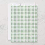 Invitation Fête des mariées du marché des agriculteurs frais (Dos)