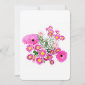 Invitation Fête des mariées du printemps (Dos)