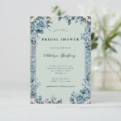 Invitation Fête des mariées élégante inspirée de Bridgerton (Debout devant)