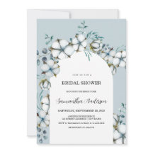 Fête des mariées en arc bleu et blanc