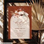 Invitation Fête des mariées en cuivre chic Pampas<br><div class="desc">✅ Pour les articles correspondants chercher 209W dans mes collections ✅ Célébrez la mariée à venir avec cette invitation à la douche nuptiale boho, conçue avec des flores de terre cuite aquarelle, l'herbe pampa, et une arche chic boho. La palette de couleurs chaudes et terreuses de terracotta, cuivre, orange brûlé,...</div>
