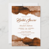 Invitation Fête des mariées en marbre d'Agate en terre cuite  (Devant)