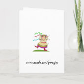 Invitation Fête des mariées féminine ukrainienne (Dos)