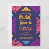 Invitation Fête des mariées Fiesta mexicaine (Devant)