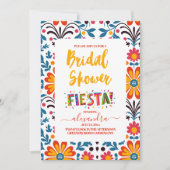 Invitation Fête des mariées Fiesta mexicaine (Devant)