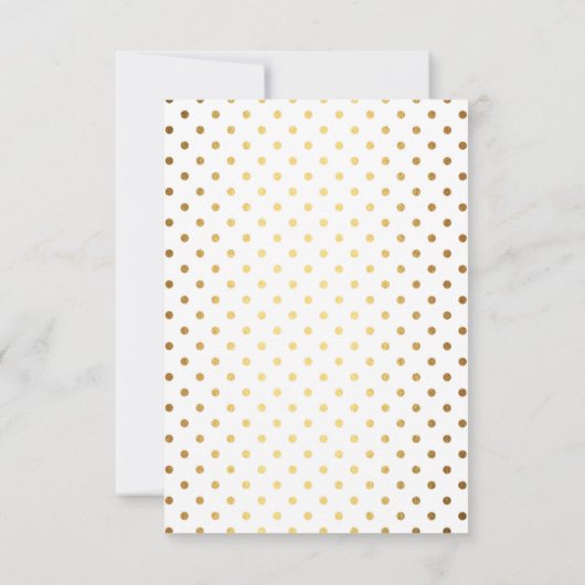 Invitation Fête des mariées Fleur Corail Gold Parties scintil (Dos)