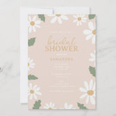 Invitation Fête des mariées Fleur Cute Daisy (Devant)
