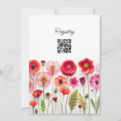 Invitation Fête des mariées Fleur sauvage Love In Bloom Invit (Dos)