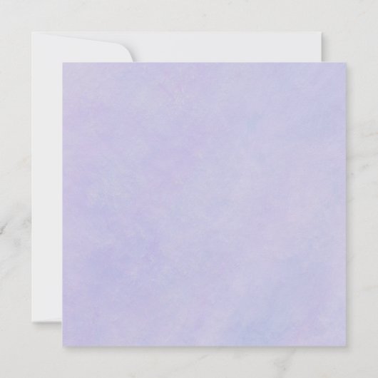 Invitation Fête des mariées Fleur sauvage rustique (Dos)