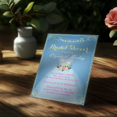 Invitation Fête des mariées Floral Robe de mariée Diamond Ble