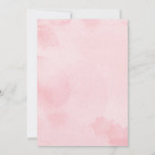 Invitation Fête des mariées Florale Chic Par Mail Quarantine (Dos)