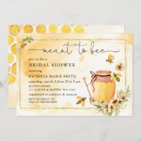 Fête des mariées Florale D'Abeille De Miel