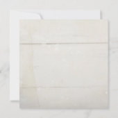 Invitation Fête des mariées florale Rose en ivoire rousse en (Dos)