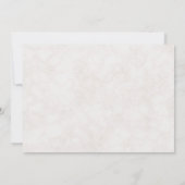 Invitation Fête des mariées florale violet Meadow (Dos)