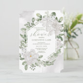 Invitation Fête des mariées Gardenia (Debout devant)