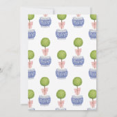 Invitation Fête des mariées grand milliaire (Dos)