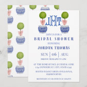 Invitation Fête des mariées grand milliaire (Devant / Derrière)