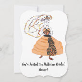 Invitation Fête des mariées Halloween (Devant)