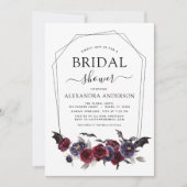 Invitation Fête des mariées Halloween automne (Devant)