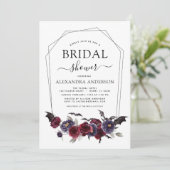 Invitation Fête des mariées Halloween automne (Debout devant)