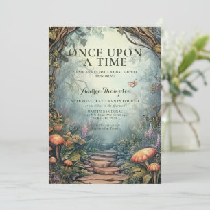 Invitation Fête des mariées Imaginaire enchantée