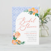 Invitation Fête des mariées italienne Aperol Spritz Orange (Debout devant)