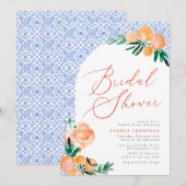 Invitation Fête des mariées italienne Aperol Spritz Orange (Devant / Derrière)