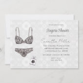 Invitation Fête des mariées Lacy Lingerie (Devant)
