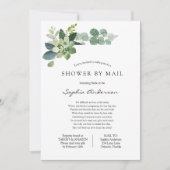 Invitation Fête des mariées longue distance par courrier (Devant)