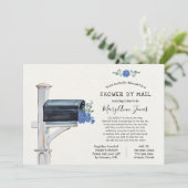 Invitation Fête des mariées longue distance par courrier (Debout devant)