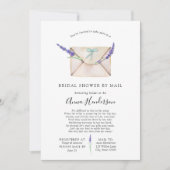 Invitation Fête des mariées longue distance par courrier (Devant)