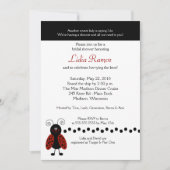 Invitation Fête des mariées Love Bug Ladybug 5x7 (Devant)