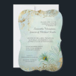 Invitation Fête des mariées Luxe Gold Peacock Feathers Élégan<br><div class="desc">Conçue pour une fête de Fête des mariées haut de gamme ou formelle pour une mariée spéciale, cette collection de faire-part de mariage est une image peinte à la main moderne dans une régence traditionnelle vintage, ancienne élégance de l'époque glamour hollywoodienne. C'est une oeuvre d'Audrey Jeanne Roberts, peinte à la...</div>