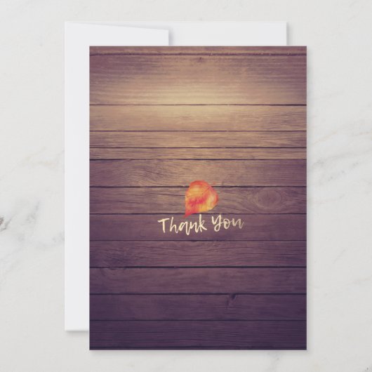 Invitation Fête des mariées Maple Feuilles Citrouille Sunflow (Dos)