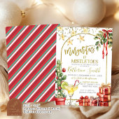 Invitation Fête des mariées Margaritas et Mistletoe Cactus