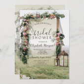 Invitation Fête des mariées mariage Arbour (Devant / Derrière)