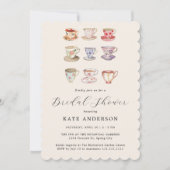 Invitation Fête des mariées mariage Brunch Tea Party (Devant)