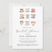 Invitation Fête des mariées mariage Brunch Tea Party (Devant)